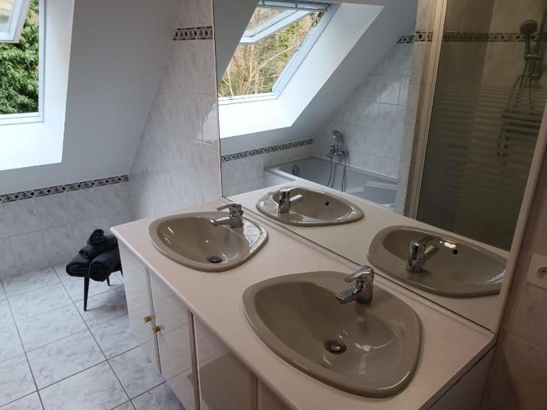 La Fontaine Aux Enfants - Gr5 - Chambre Avec Sdb Privee Abreschviller Екстер'єр фото